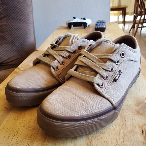 Vans Other - Vans PRO Chukka Low Oxford Tan & Gum Skate Shoes